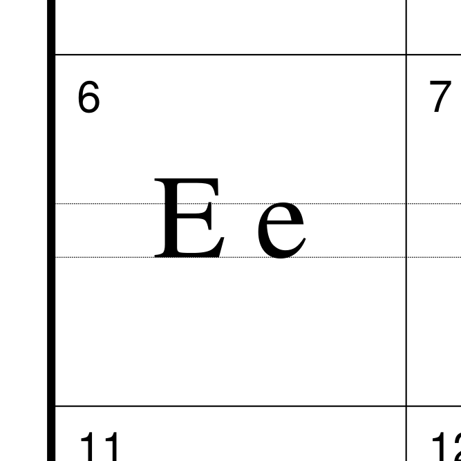 Leskoff Ojibwe Alphabet image 2 of 2