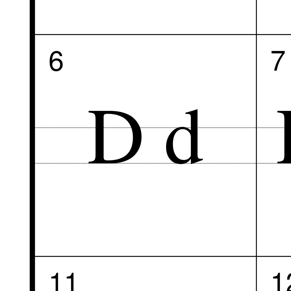 Leskoff Croatian Alphabet image 2 of 2