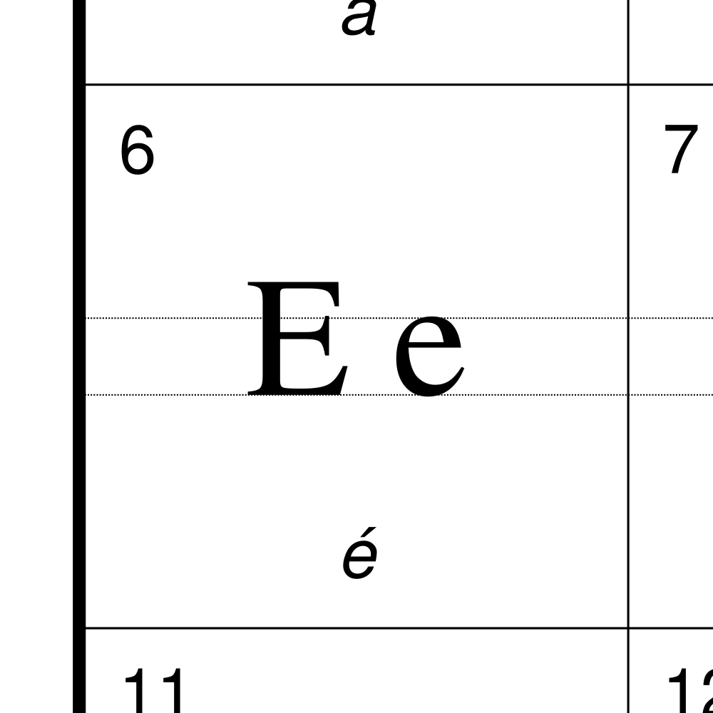 Leskoff Mizo Alphabet image 2 of 2
