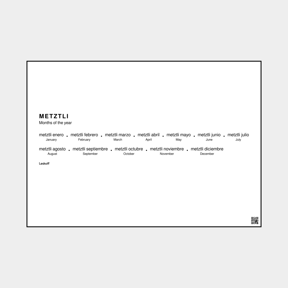 Leskoff Months of the Year image 1 of 2