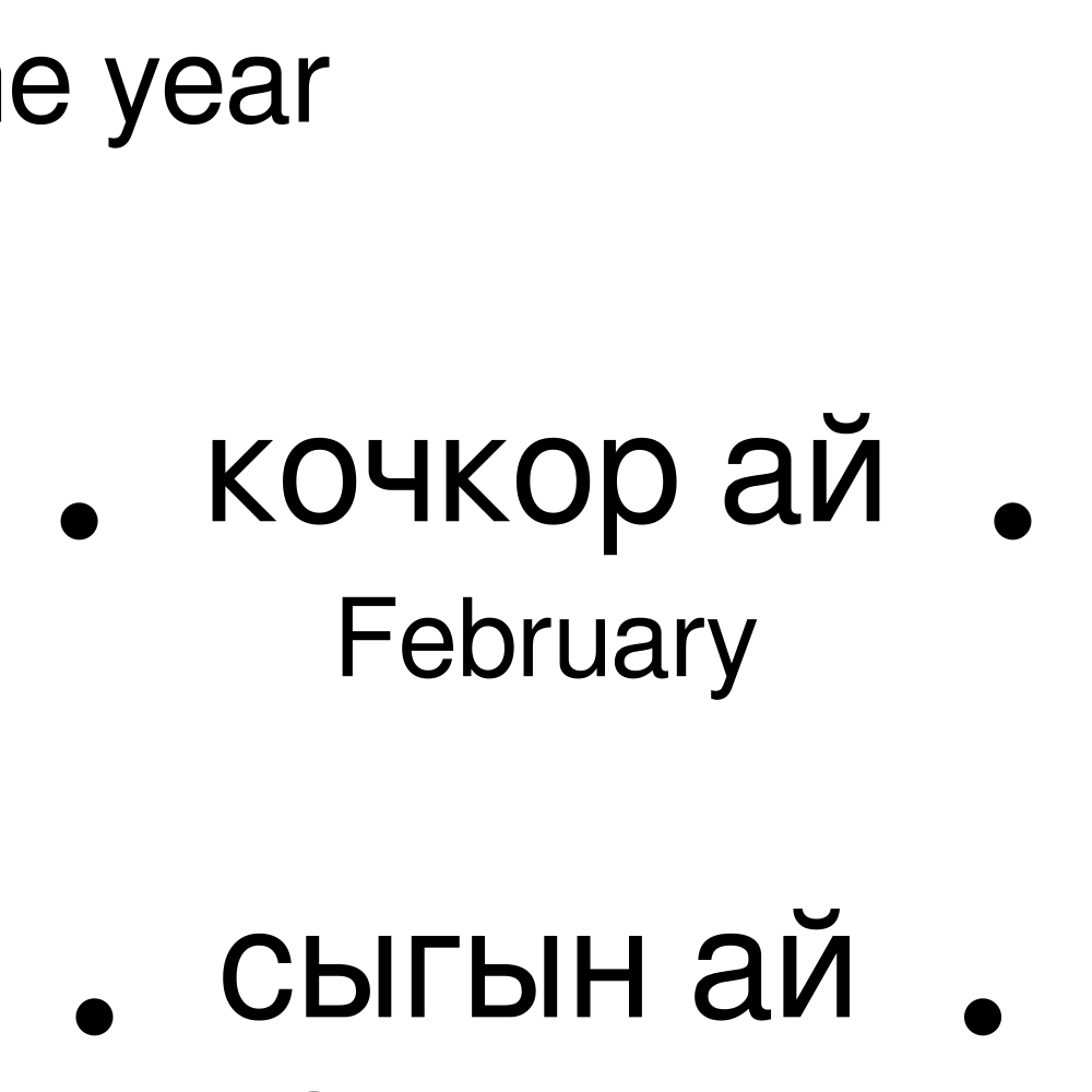 Leskoff Months of the Year image 2 of 2