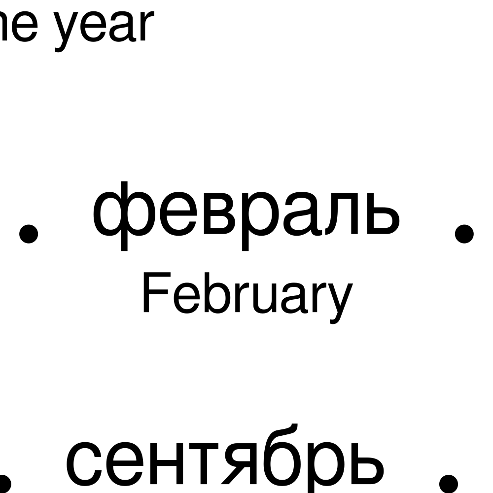 Leskoff Months of the Year image 2 of 2