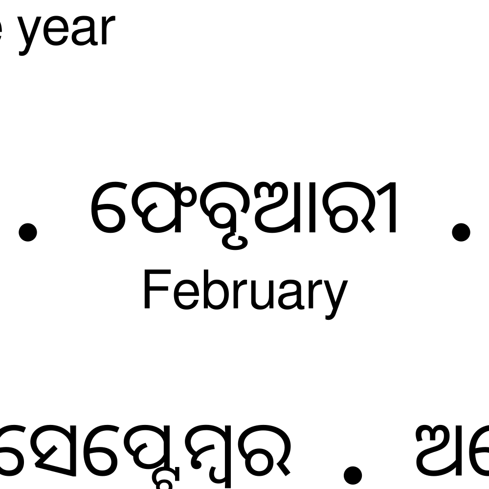 Leskoff Months of the Year image 2 of 2