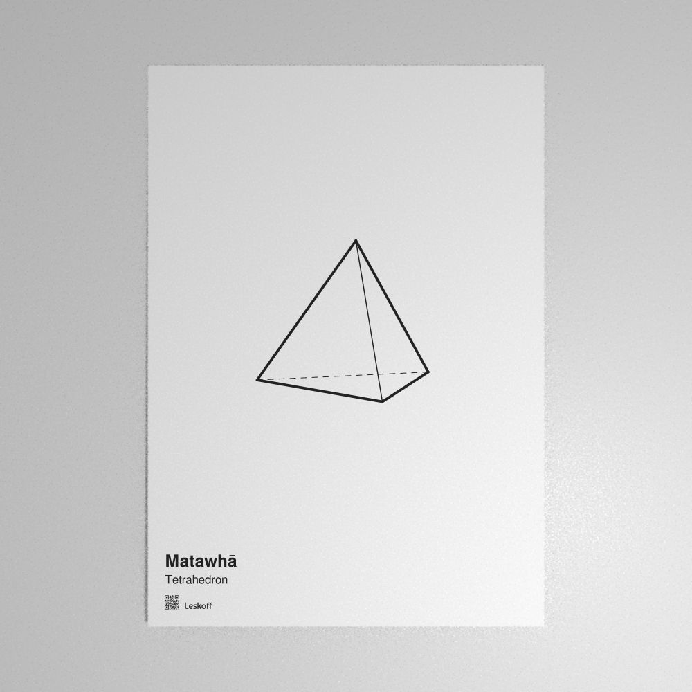 Leskoff Tetrahedron Poster image 1 of 1