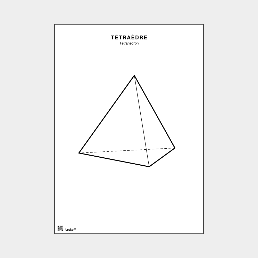 Leskoff Tetrahedron image 1 of 1