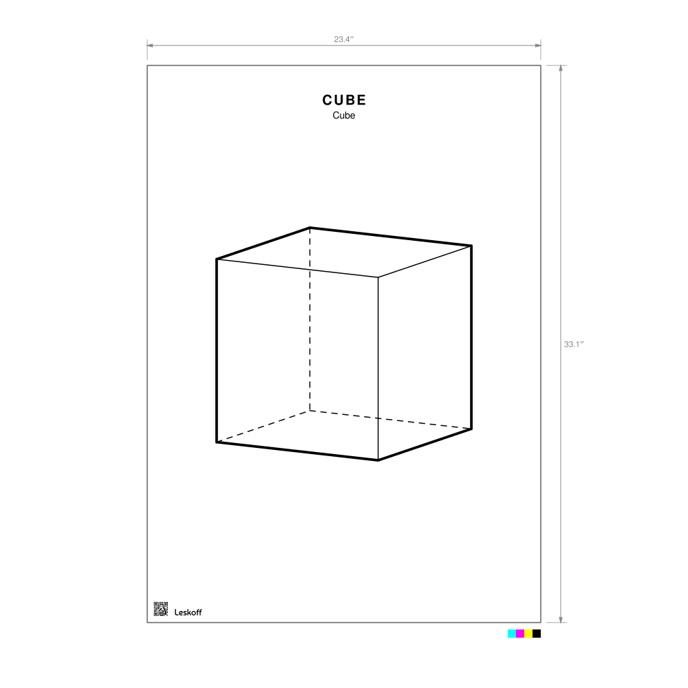 Leskoff Cube Poster image 1 of 1