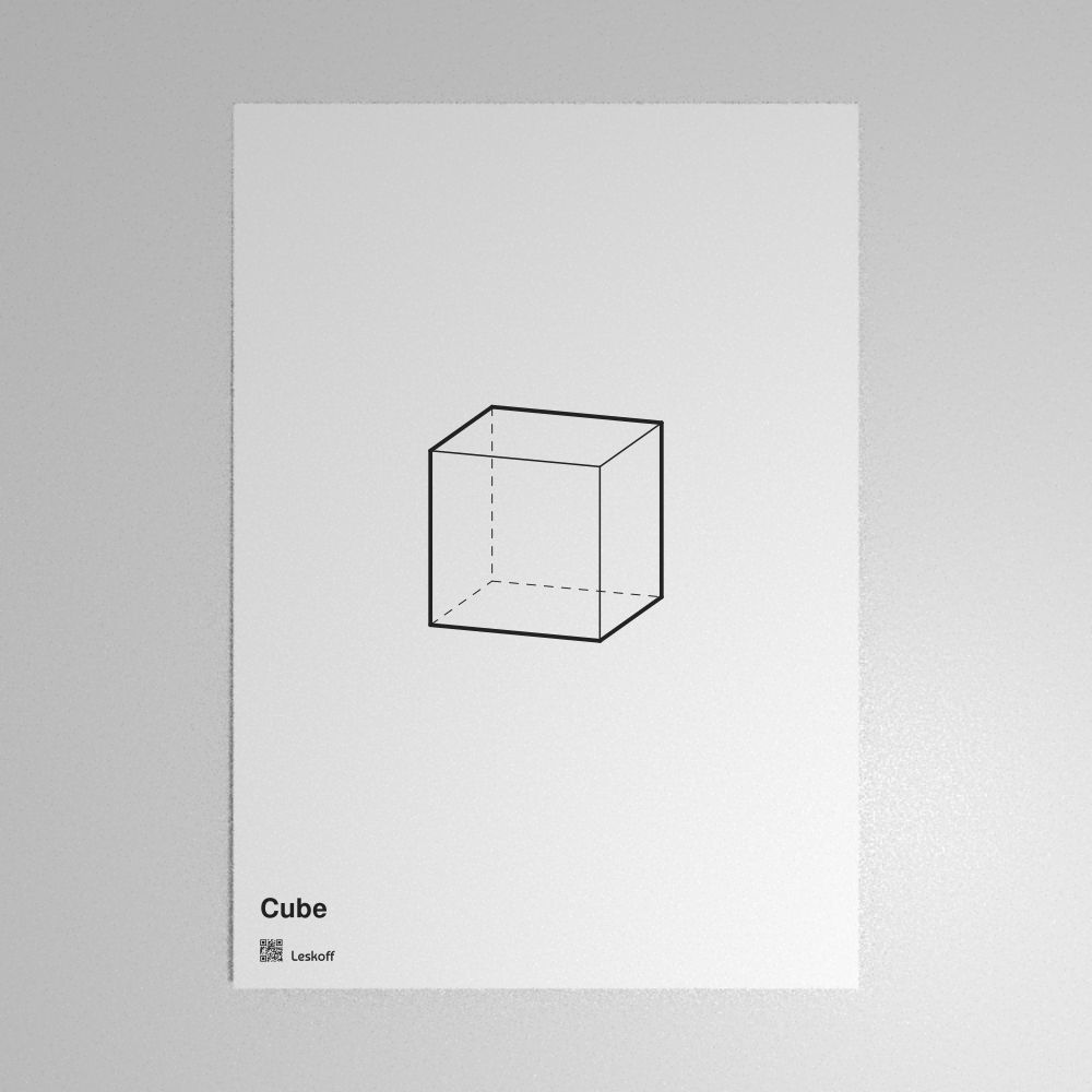 Leskoff Cube Poster image 1 of 1