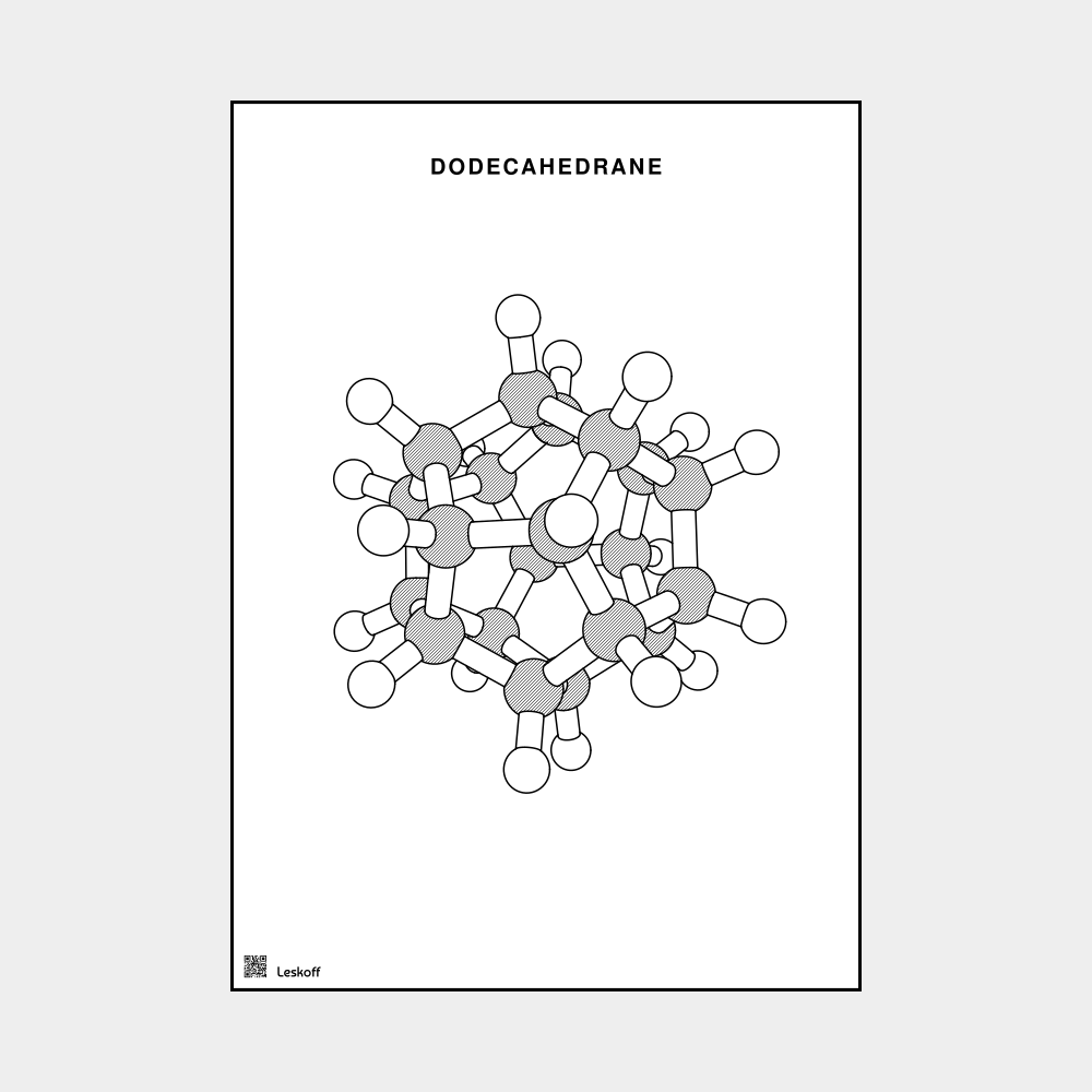 Leskoff Dodecahedrane image 1 of 1