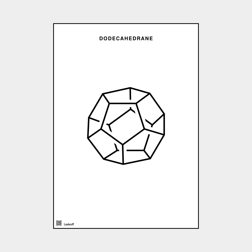 Leskoff Dodecahedrane image 1 of 1