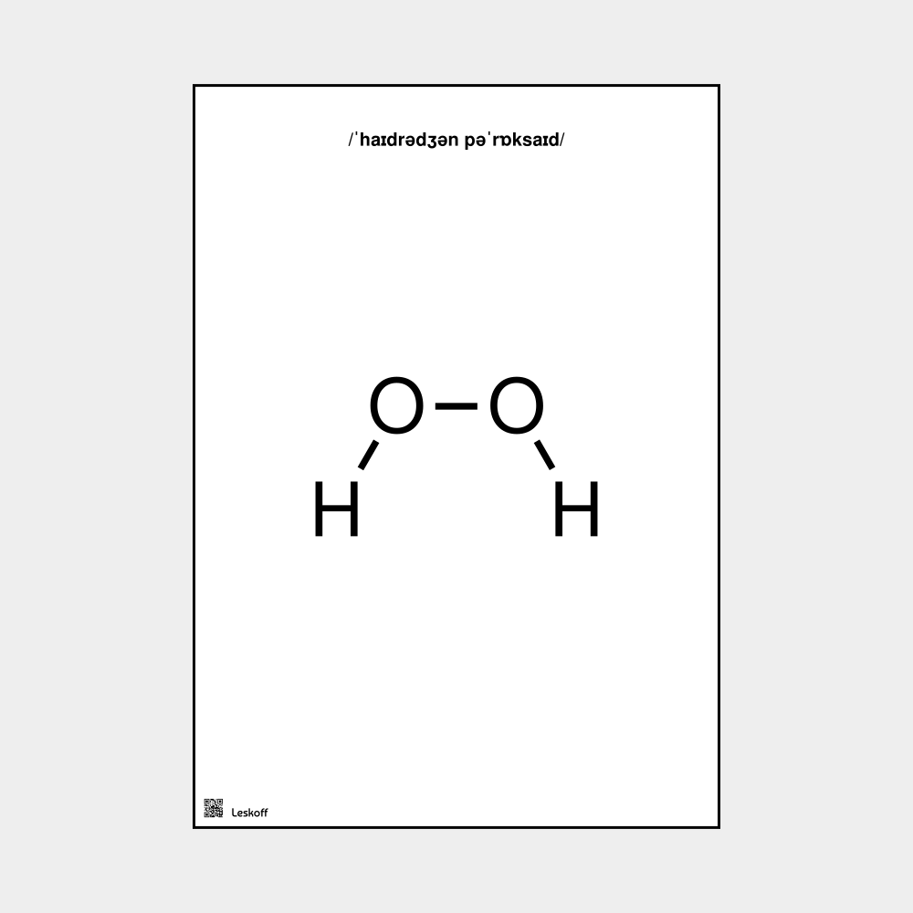 Leskoff Hydrogen peroxide image 1 of 1