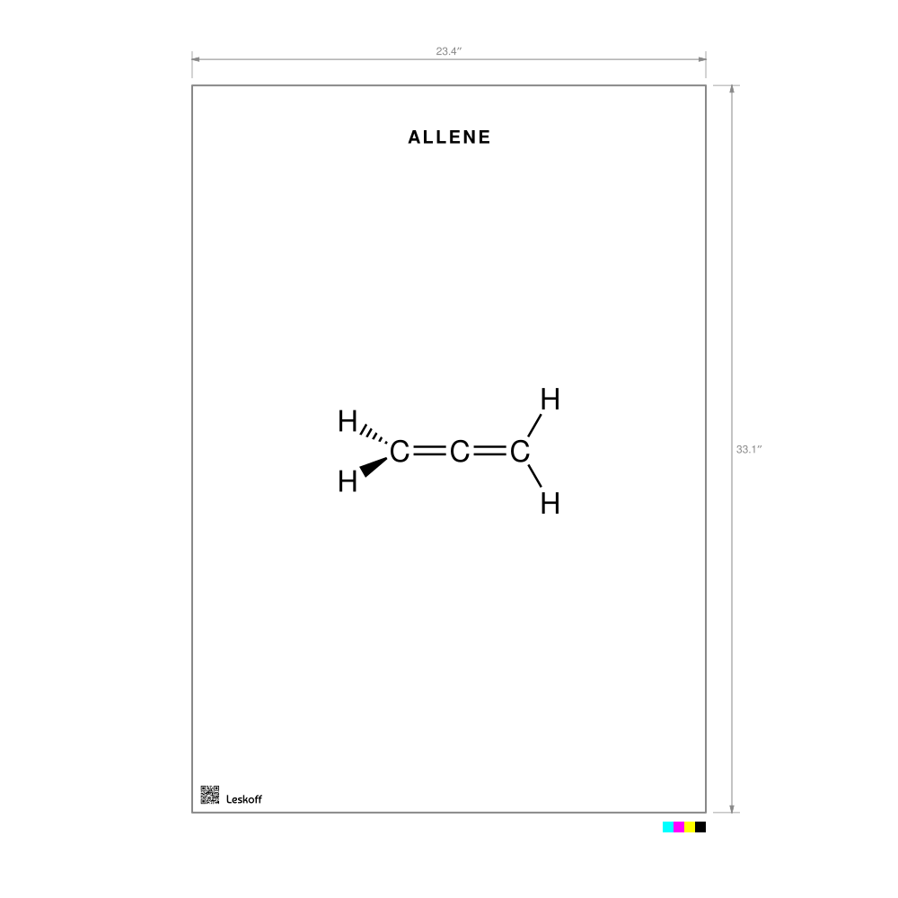Leskoff Allene Molecule Poster image 1 of 1