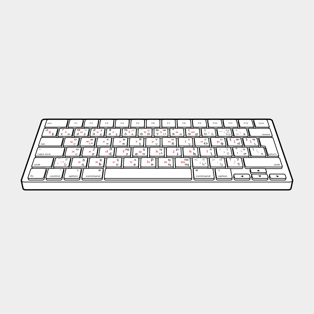 Leskoff Phonetic Keyboard image 2 of 3