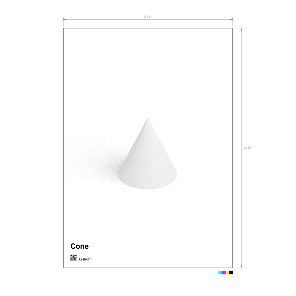 Leskoff Cone Poster image 1 of 1