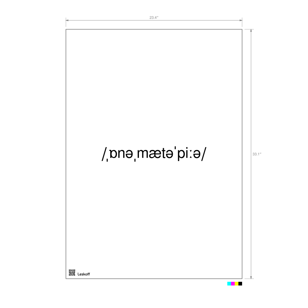 Leskoff onomatopoeia IPA Transcription Poster image 1 of 1
