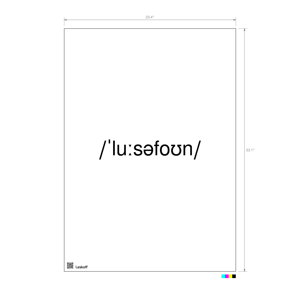 Leskoff lusophone IPA Transcription Poster image 1 of 1