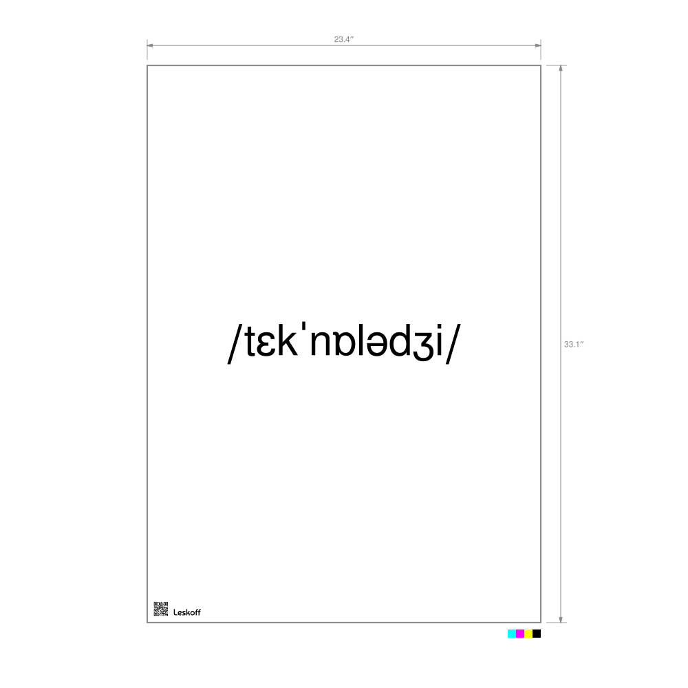 Leskoff technology IPA Transcription Poster image 1 of 1