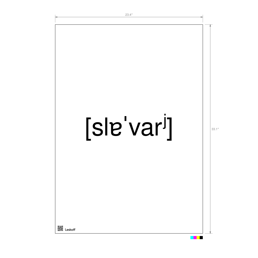 Leskoff словарь IPA Transcription Poster image 1 of 1