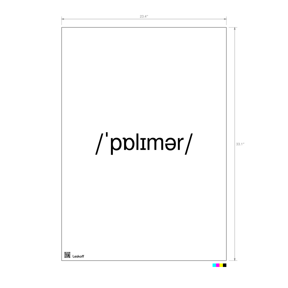 Leskoff polymer IPA Transcription Poster image 1 of 1