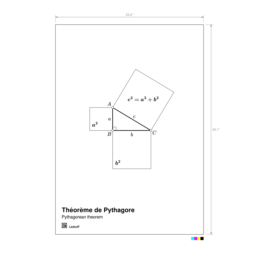 Leskoff Pythagorean Theorem Poster image 1 of 1