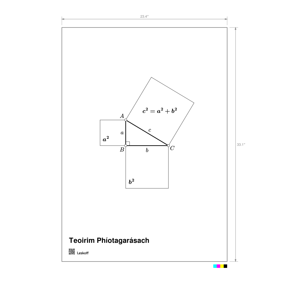 Leskoff Pythagorean Theorem Poster image 1 of 1