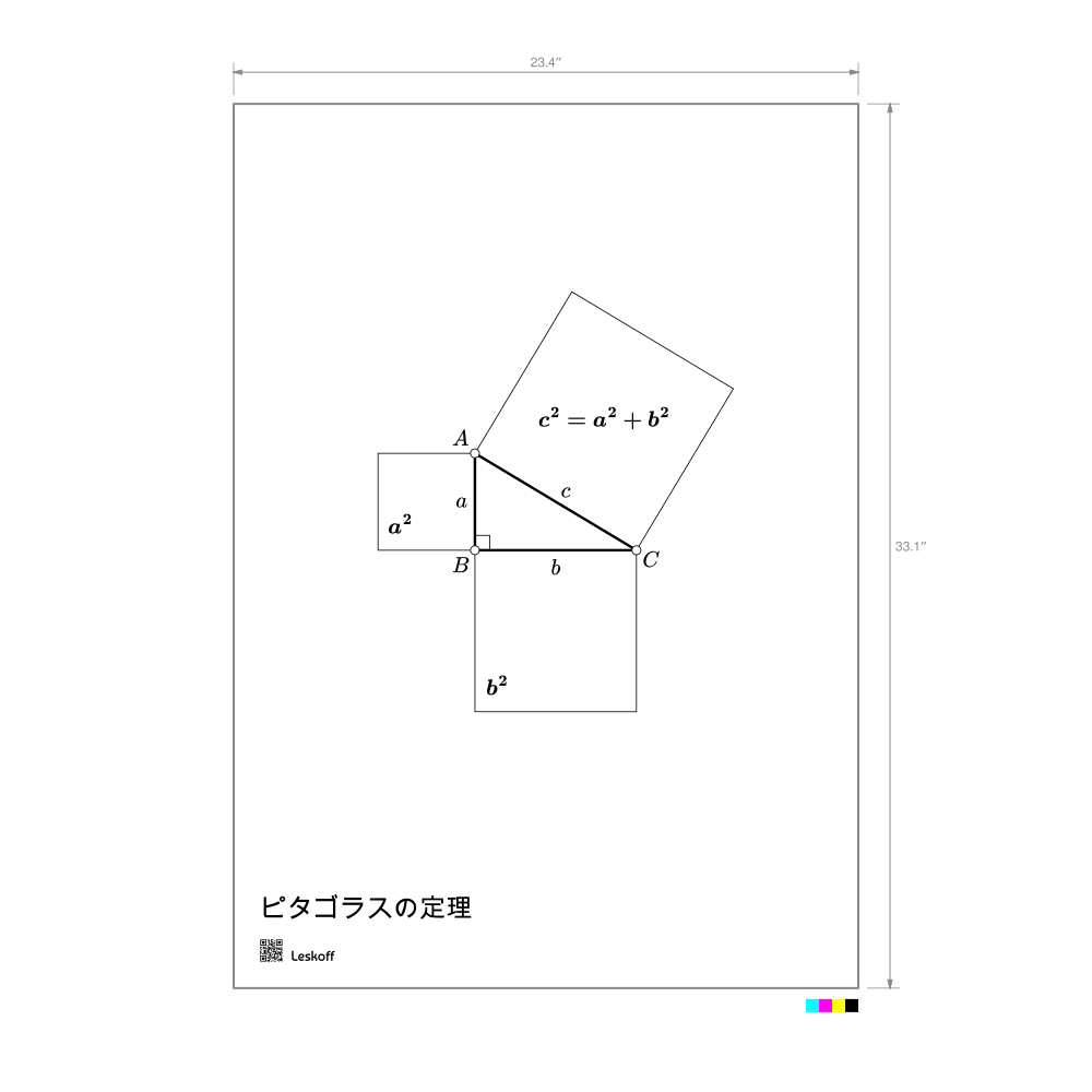Leskoff Pythagorean Theorem Poster image 1 of 1