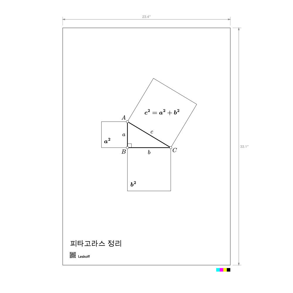 Leskoff Pythagorean Theorem Poster image 1 of 1