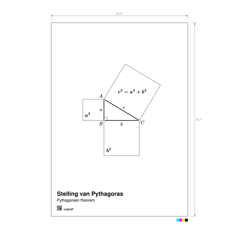 Leskoff Pythagorean Theorem Poster image 1 of 1
