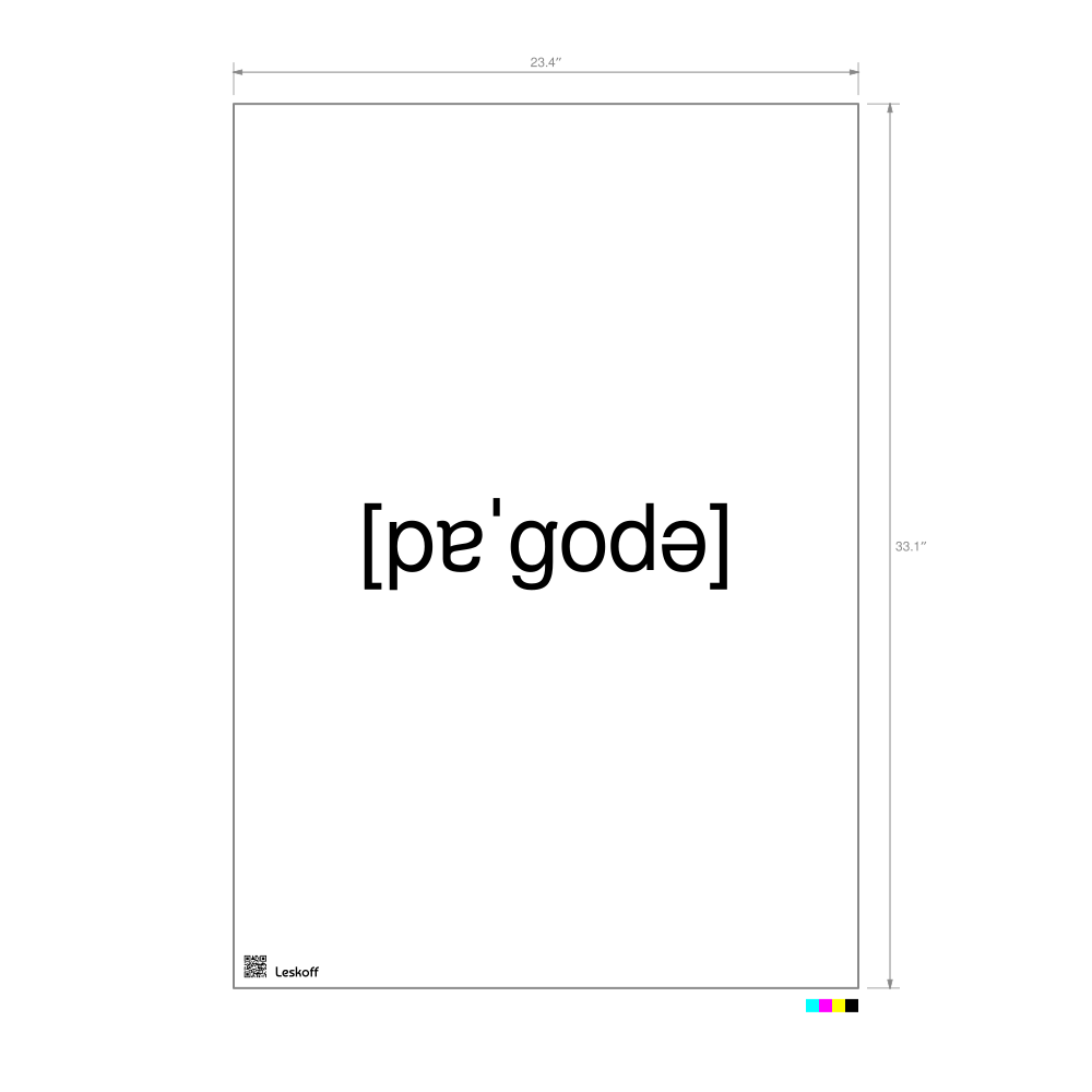 Leskoff погода IPA Transcription Poster image 1 of 1