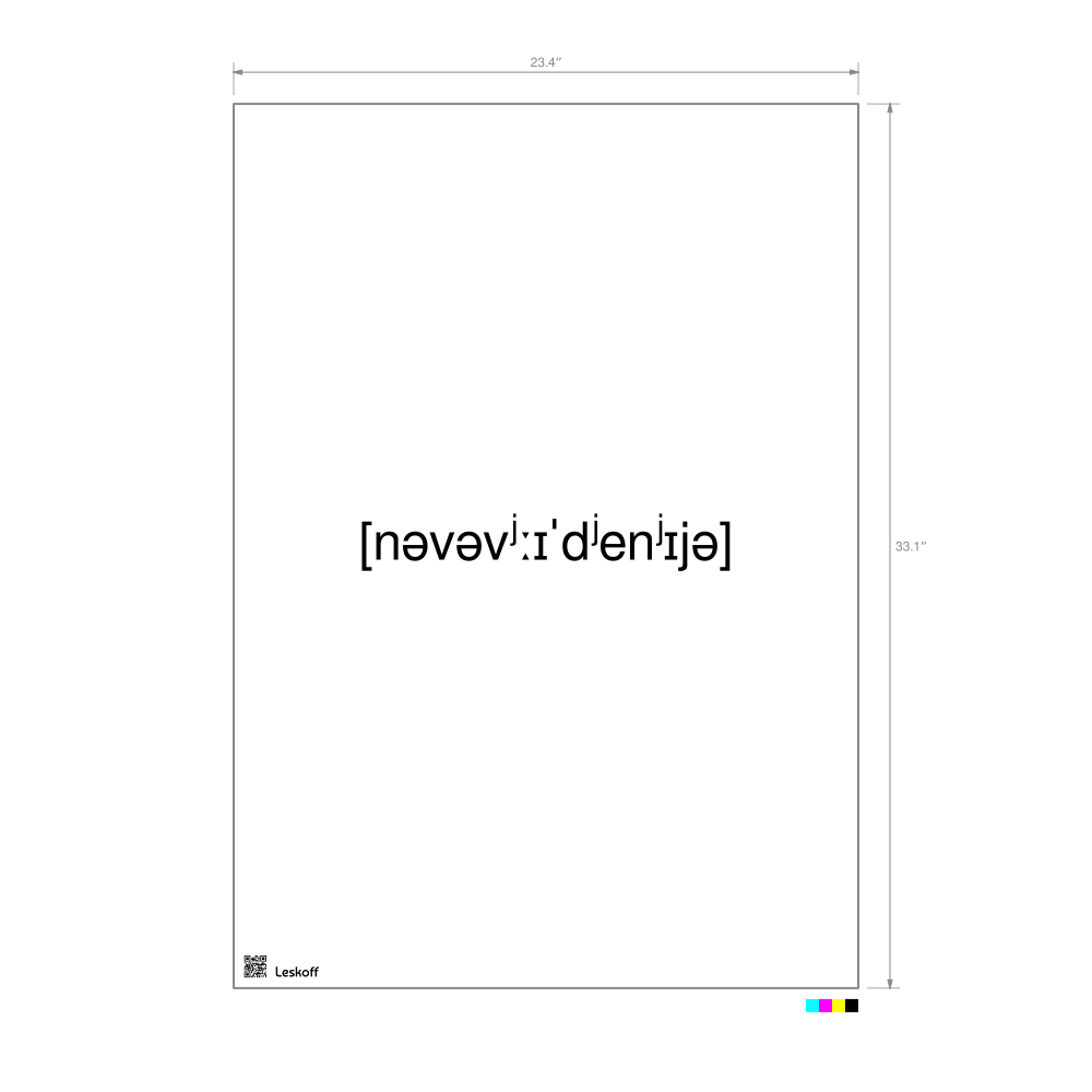 Leskoff нововведение IPA Transcription Poster image 1 of 1