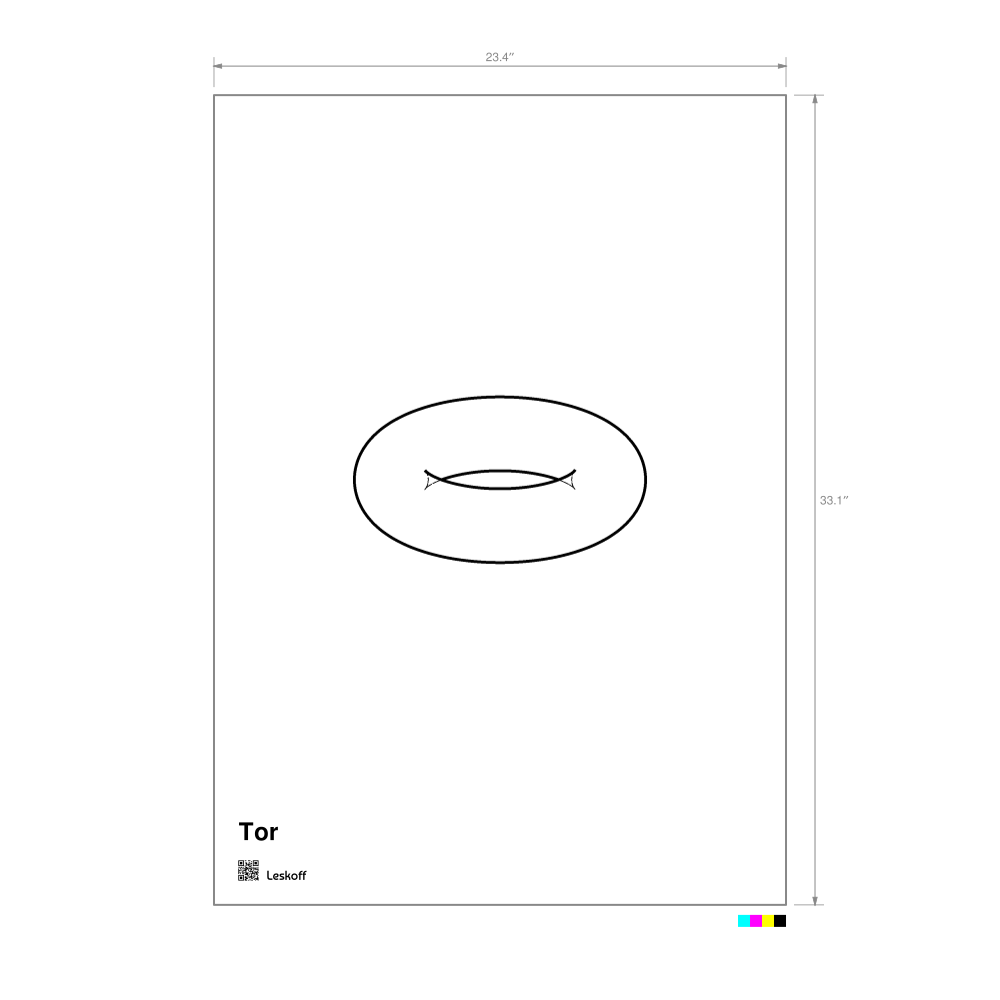 Leskoff Torus Poster image 1 of 1