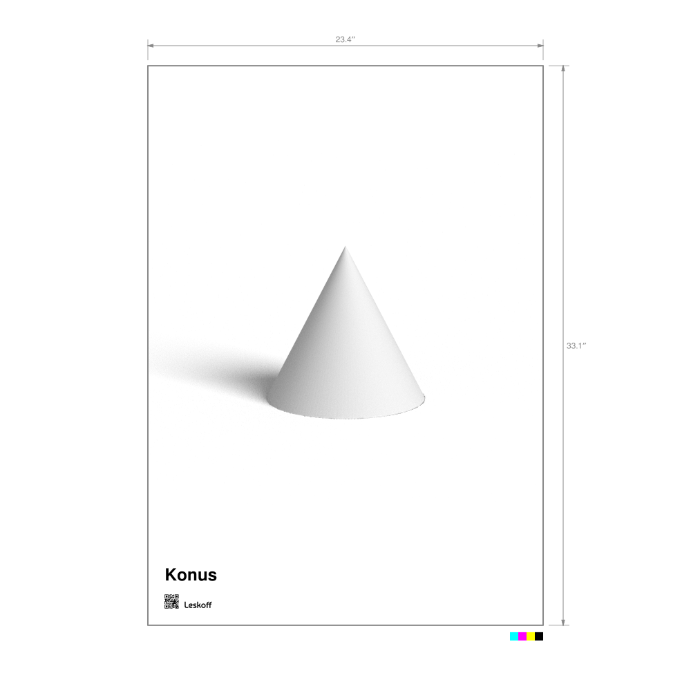 Leskoff Cone Poster image 1 of 1