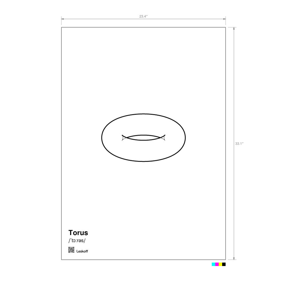 Leskoff Torus Poster image 1 of 1