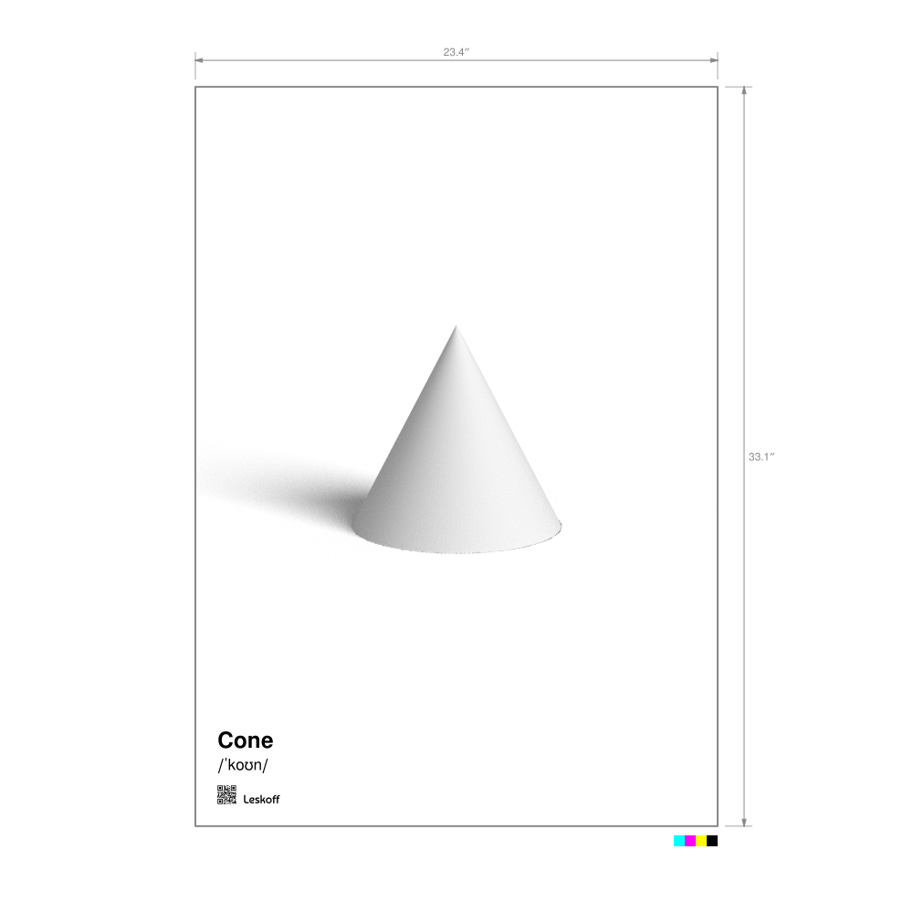 Leskoff Cone Poster image 1 of 1