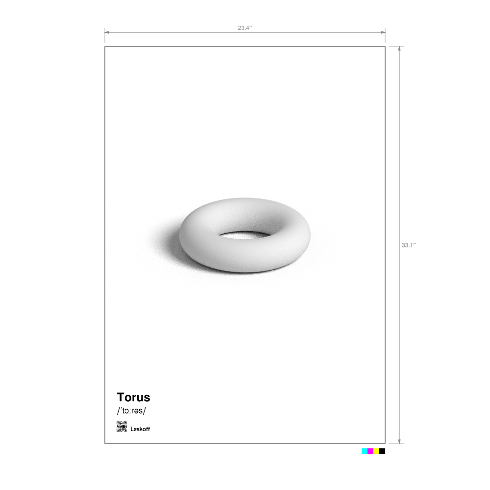 Leskoff Torus Poster image 1 of 1