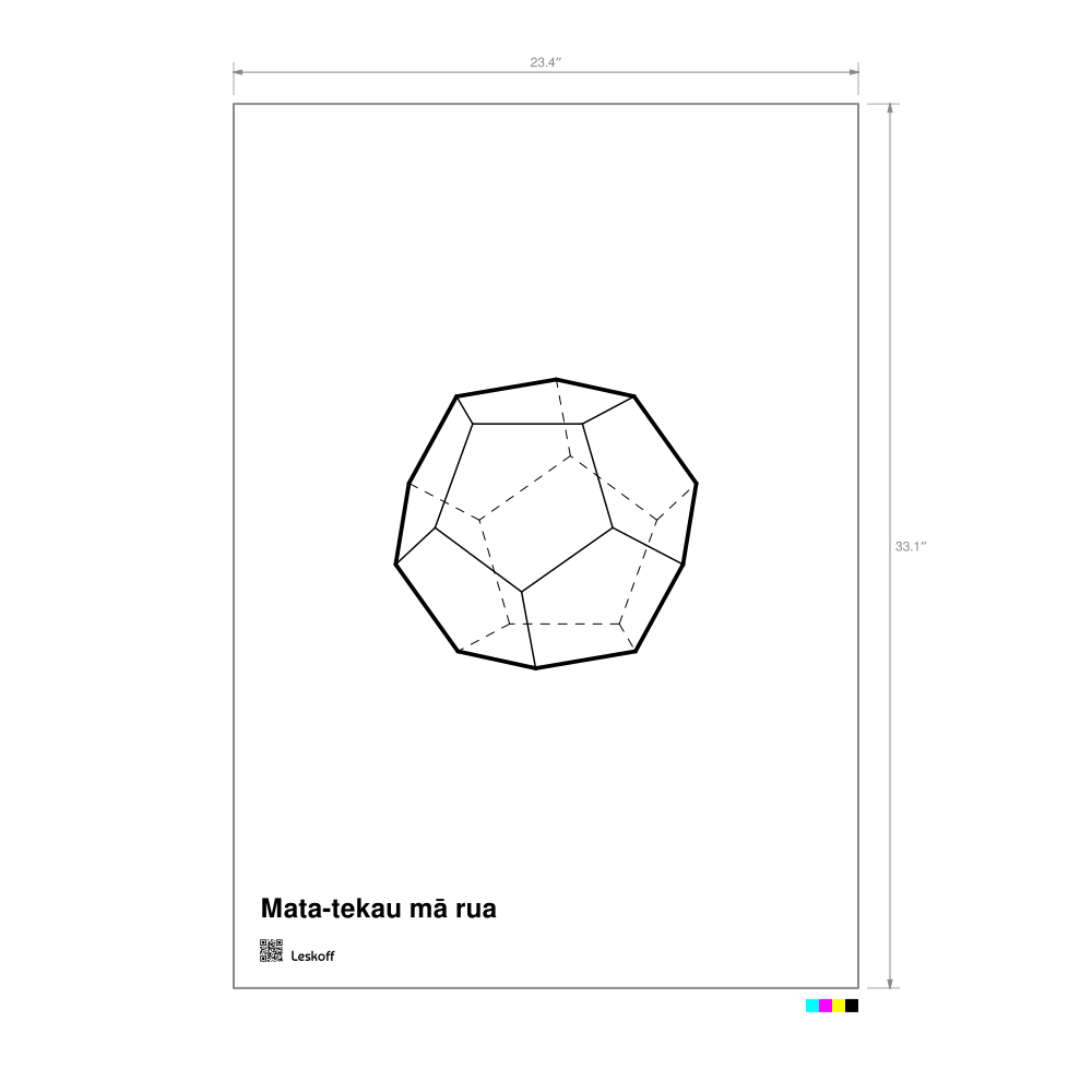 Leskoff Dodecahedron Poster image 1 of 1