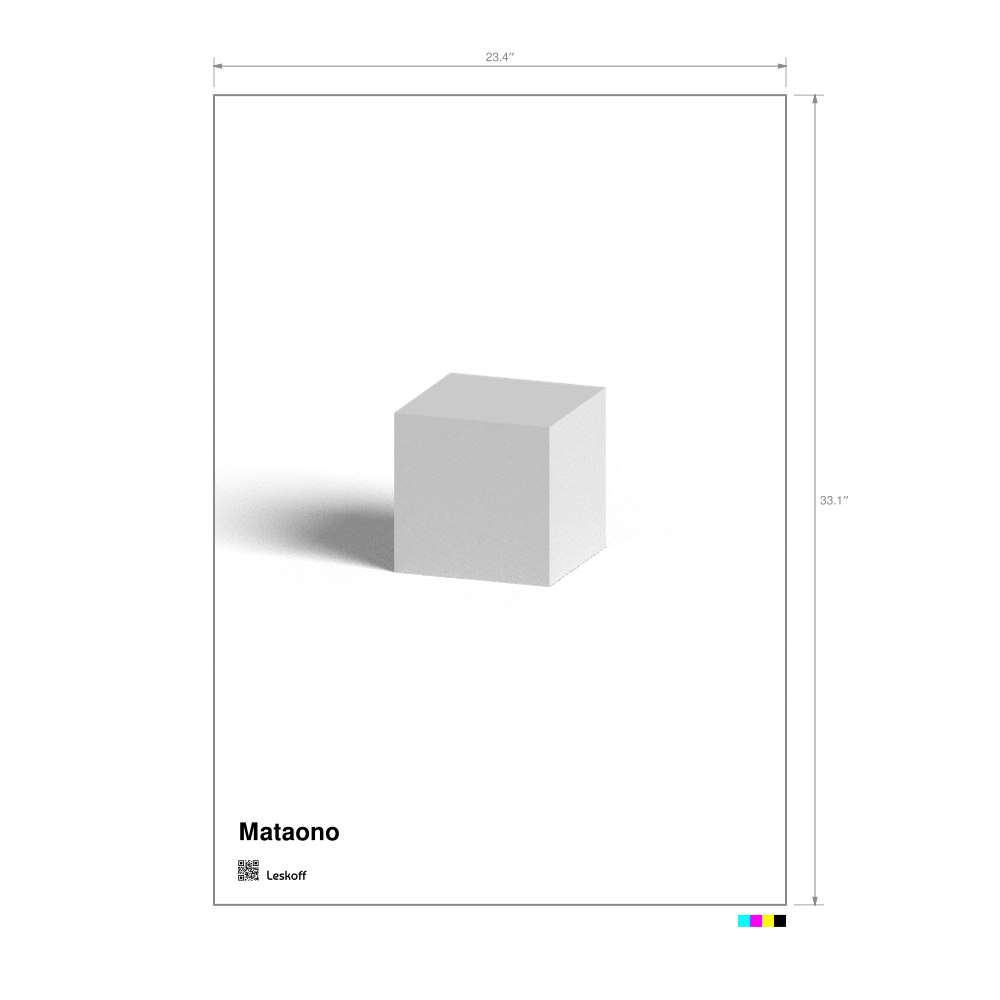 Leskoff Cube Poster image 1 of 1