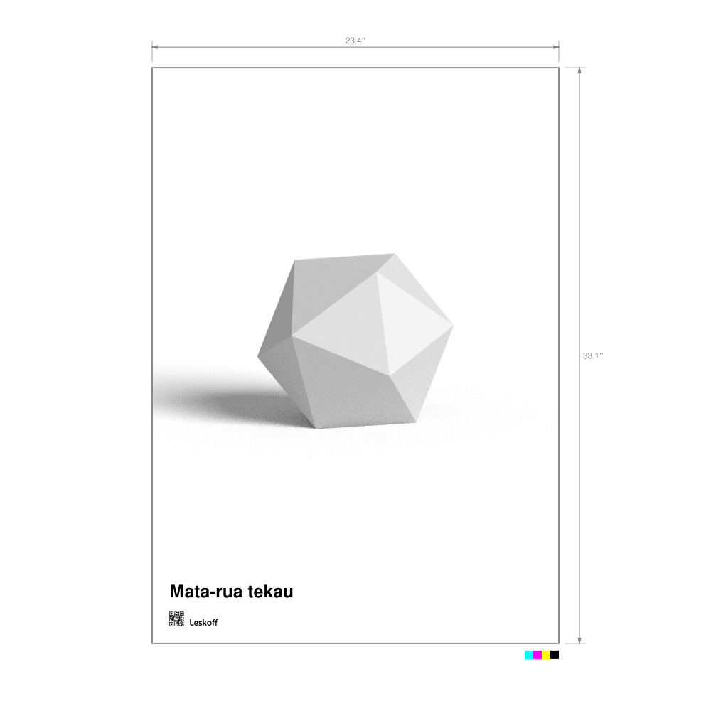 Leskoff Icosahedron Poster image 1 of 1