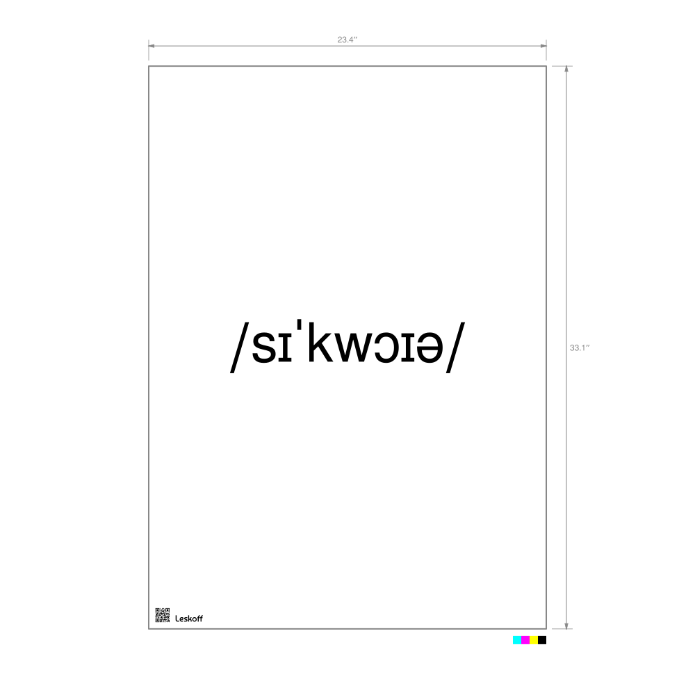 Leskoff sequoia IPA Transcription Poster image 1 of 1