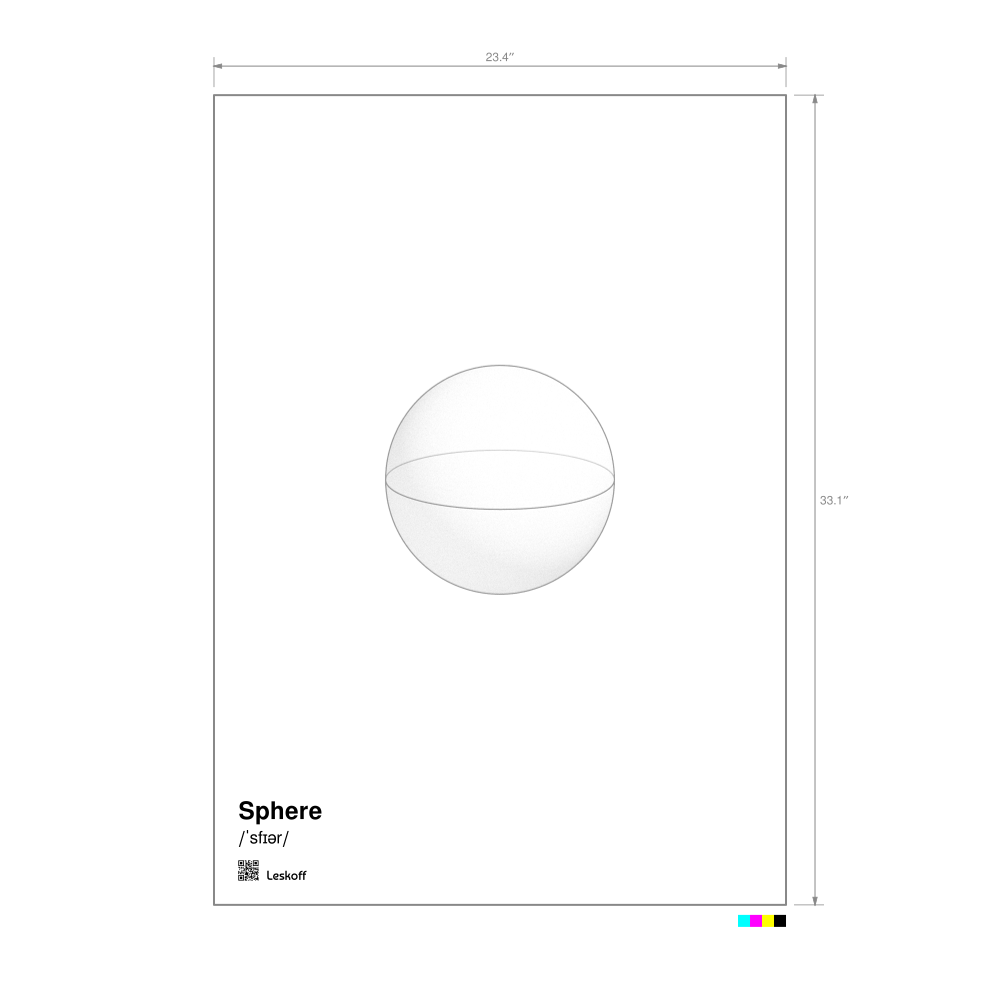 Leskoff Sphere Poster image 1 of 1
