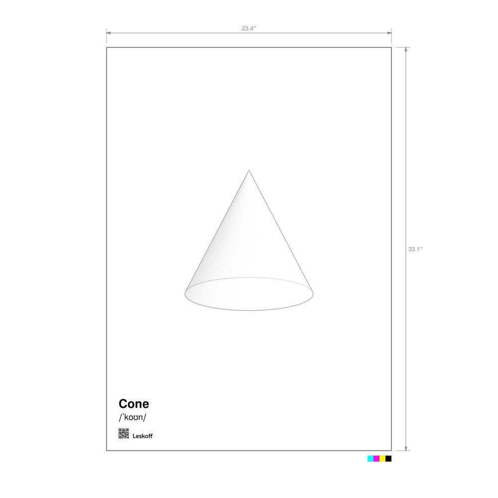 Leskoff Cone Poster image 1 of 1