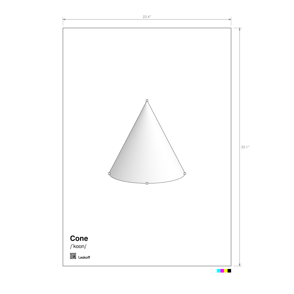 Leskoff Cone Poster image 1 of 1