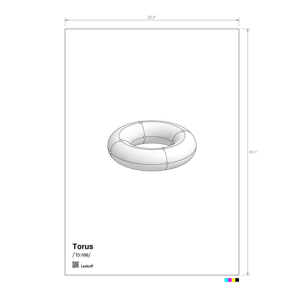 Leskoff Torus Poster image 1 of 1