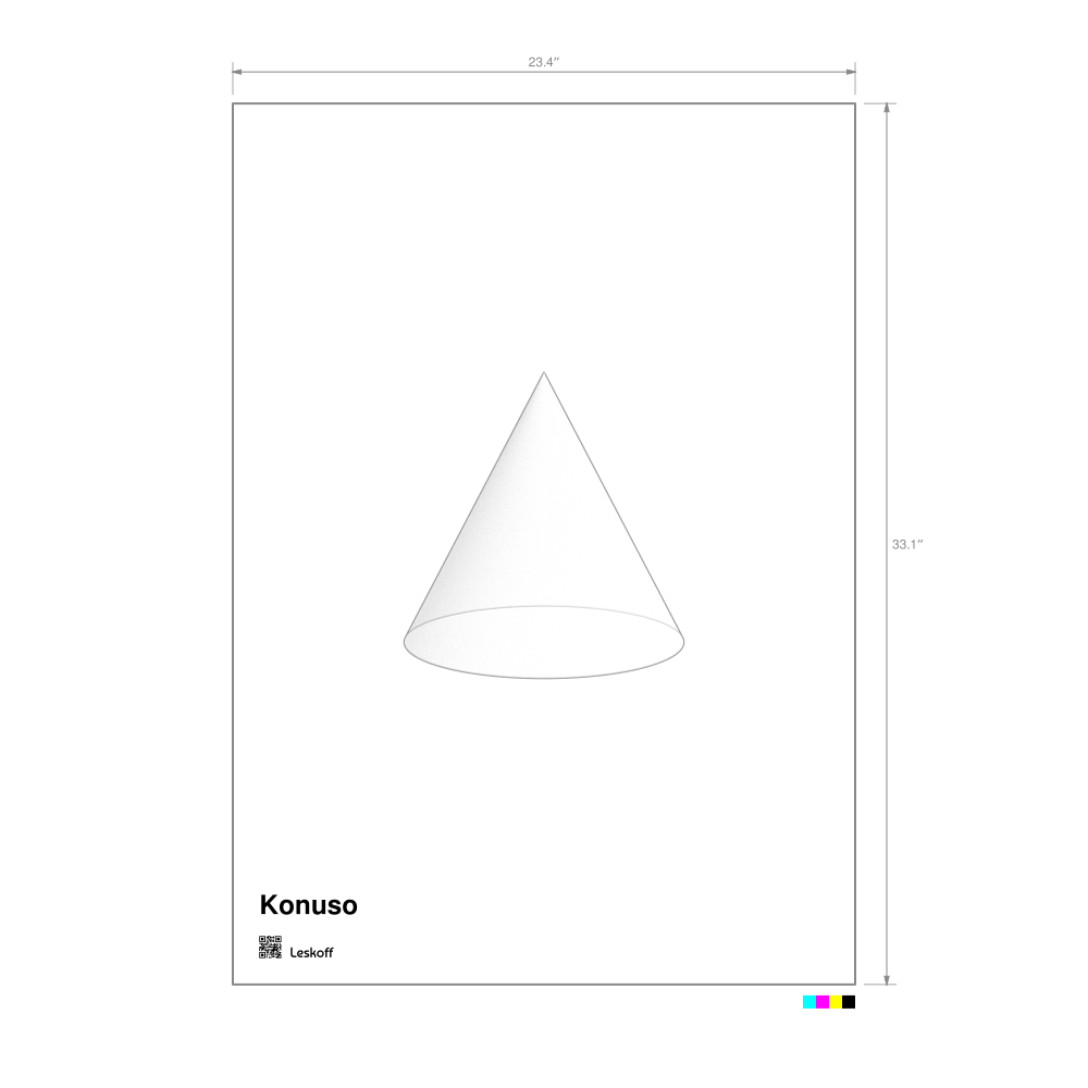 Leskoff Cone Poster image 1 of 1