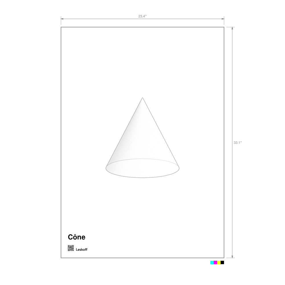 Leskoff Cone Poster image 1 of 1
