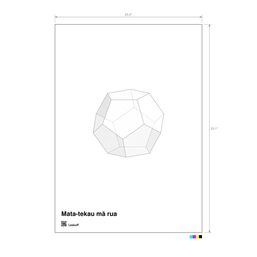 Leskoff Dodecahedron Poster image 1 of 1