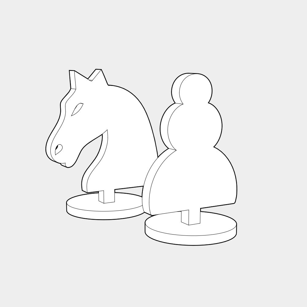 Leskoff Chess Set image 1 of 3