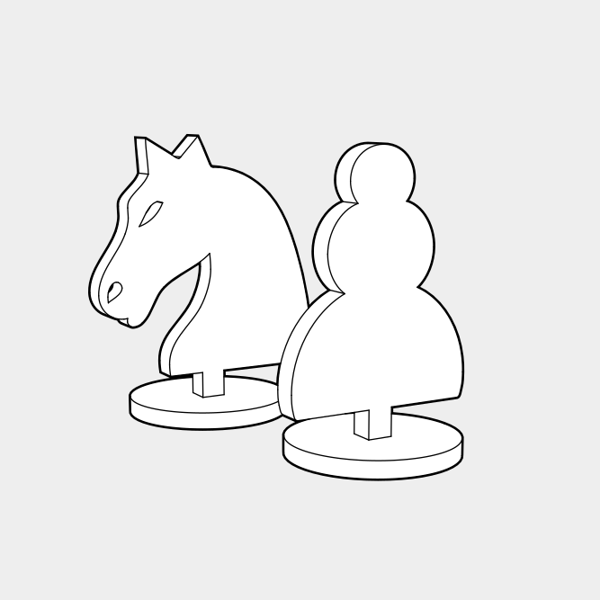 Leskoff Chess Set image 1 of 3