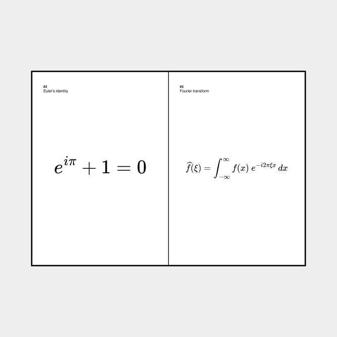 Leskoff Big Mathematical Formulas image 2 of 3