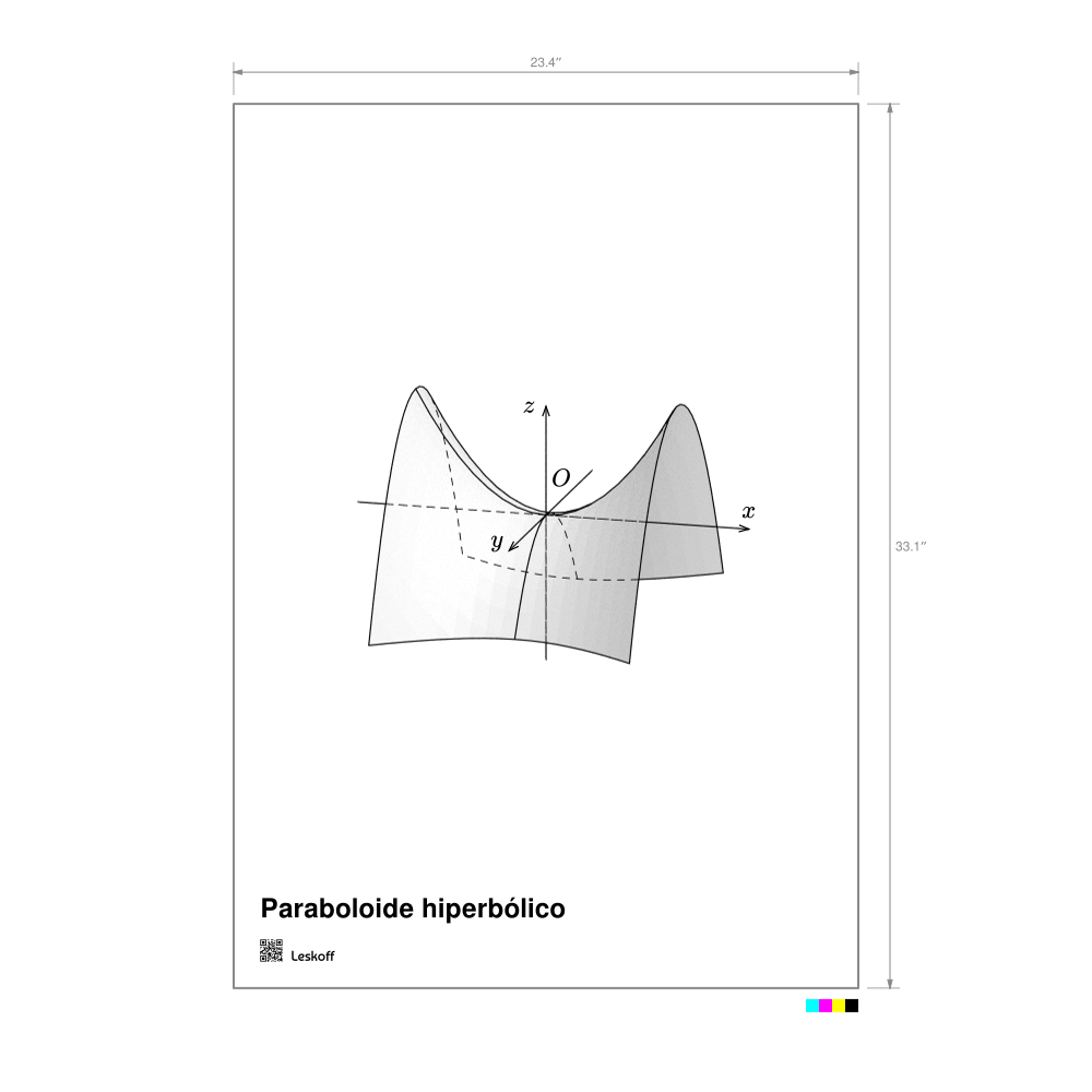 Leskoff Hyperbolic Paraboloid Poster image 1 of 1