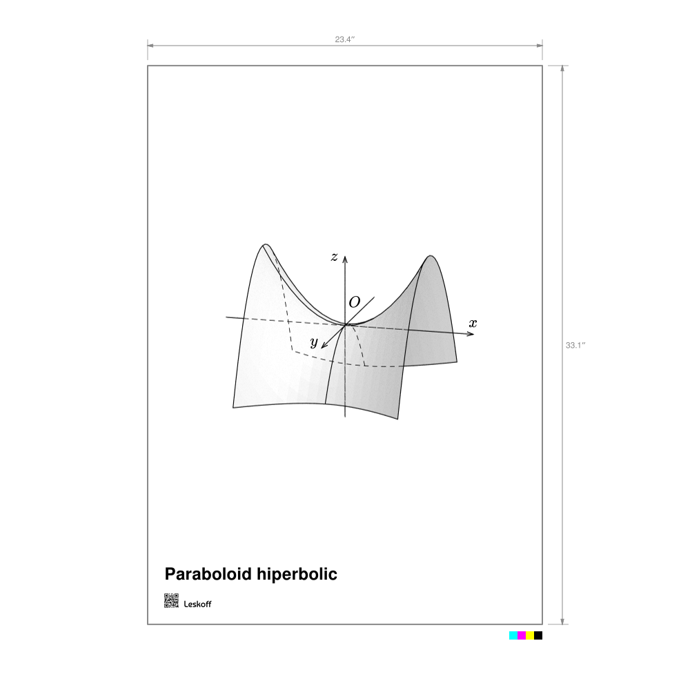 Leskoff Hyperbolic Paraboloid Poster image 1 of 1